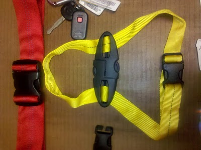 Car theme box with seatbelts and car keys