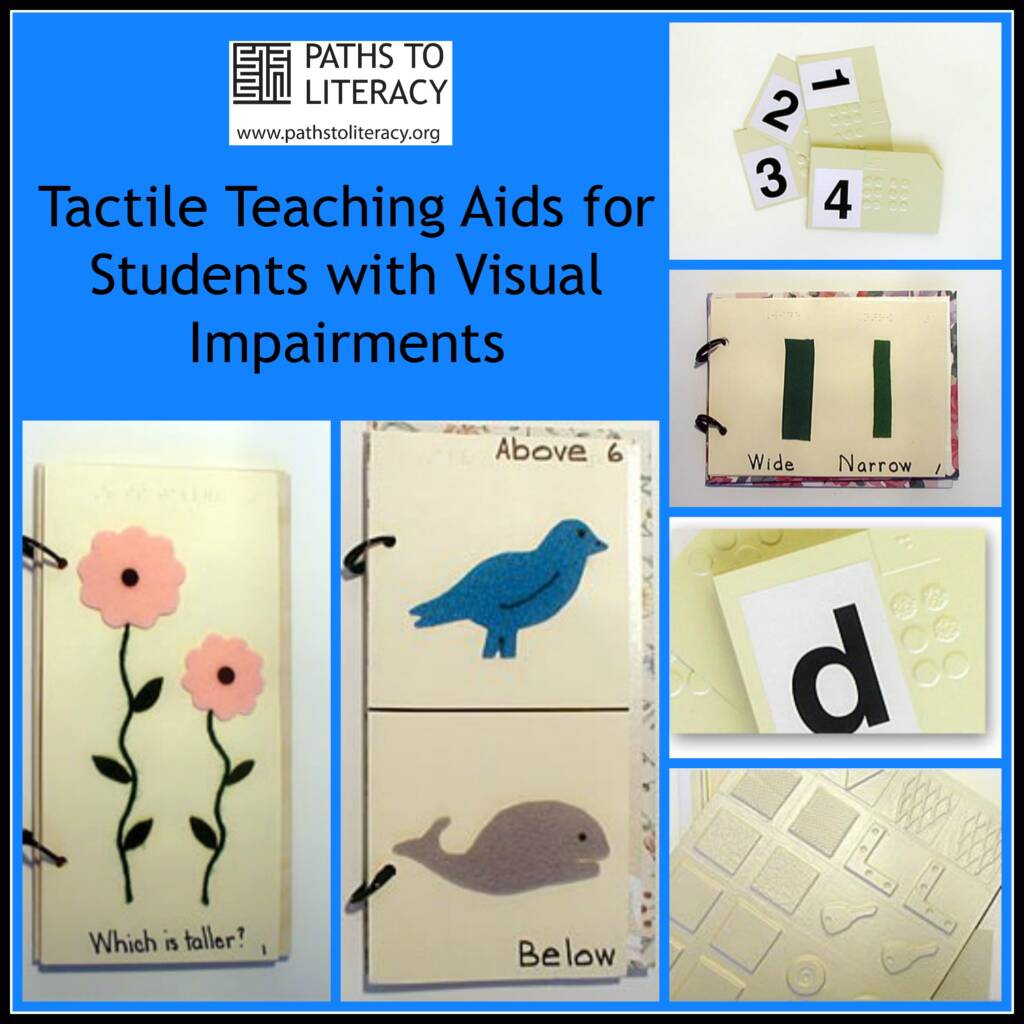 Collage of tactile teaching aids