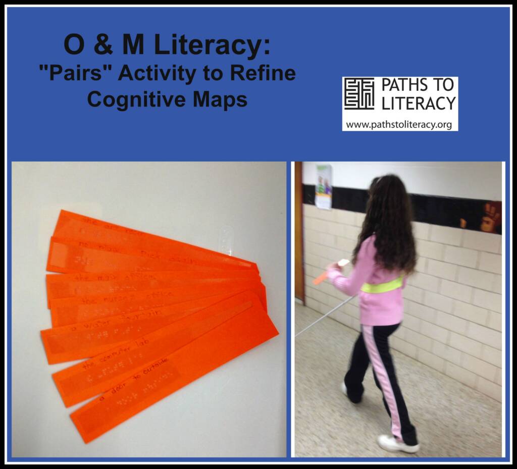 O & M Literacy pairs collage
