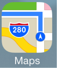 Maps app icon