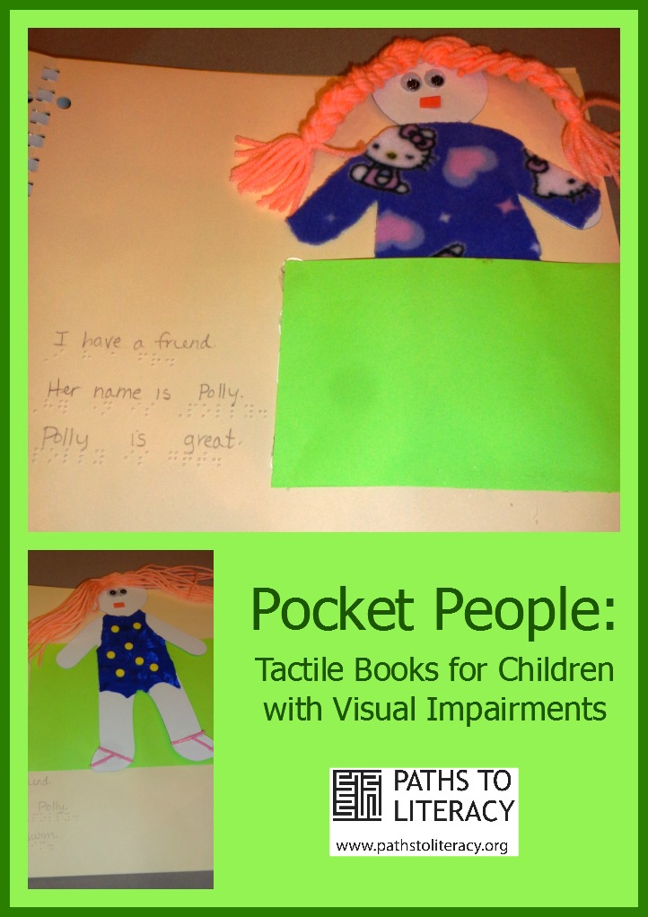 Pocket People collage: tactile books for children with visual impairments