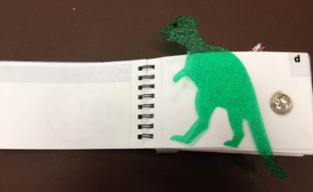 Green dinosaur