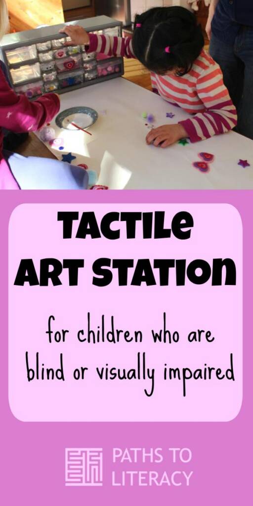 Tactile art station collage