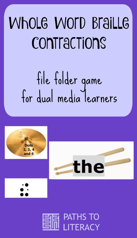 Collage of Whole World Contractions file folder game