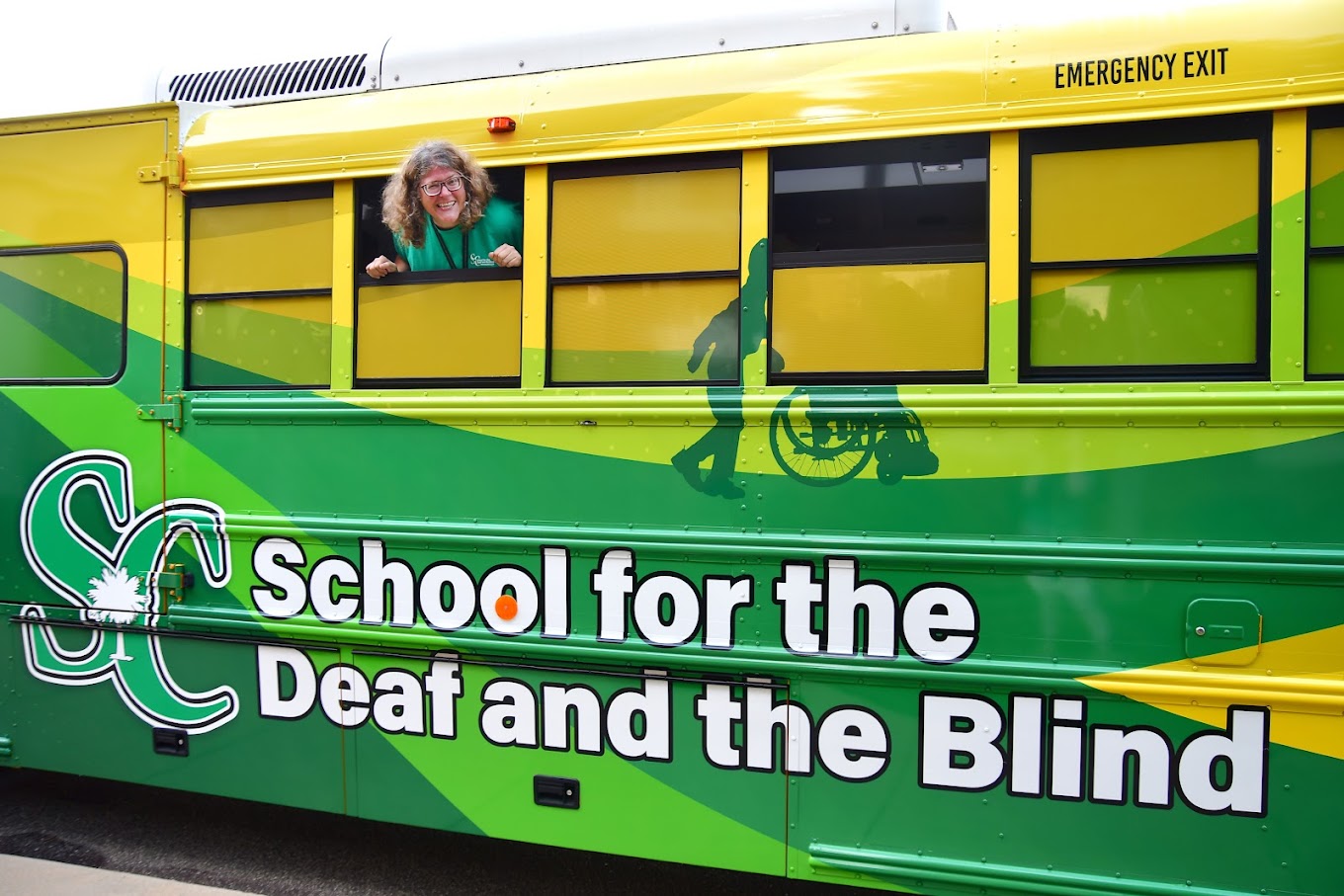 SC School for the Deaf and the Blind school bus
