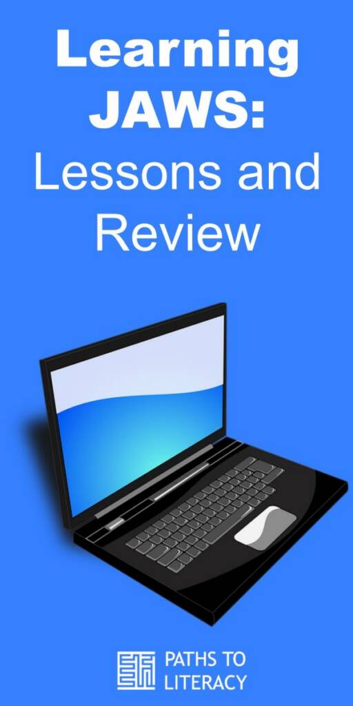 Collage of learning JAWS: lessons and review