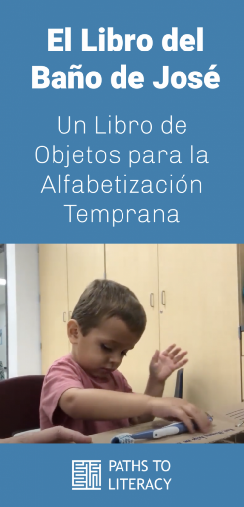 Collage of El Libro del Baño de José: Un Libro de Objetos para la Alfabetización Temprana