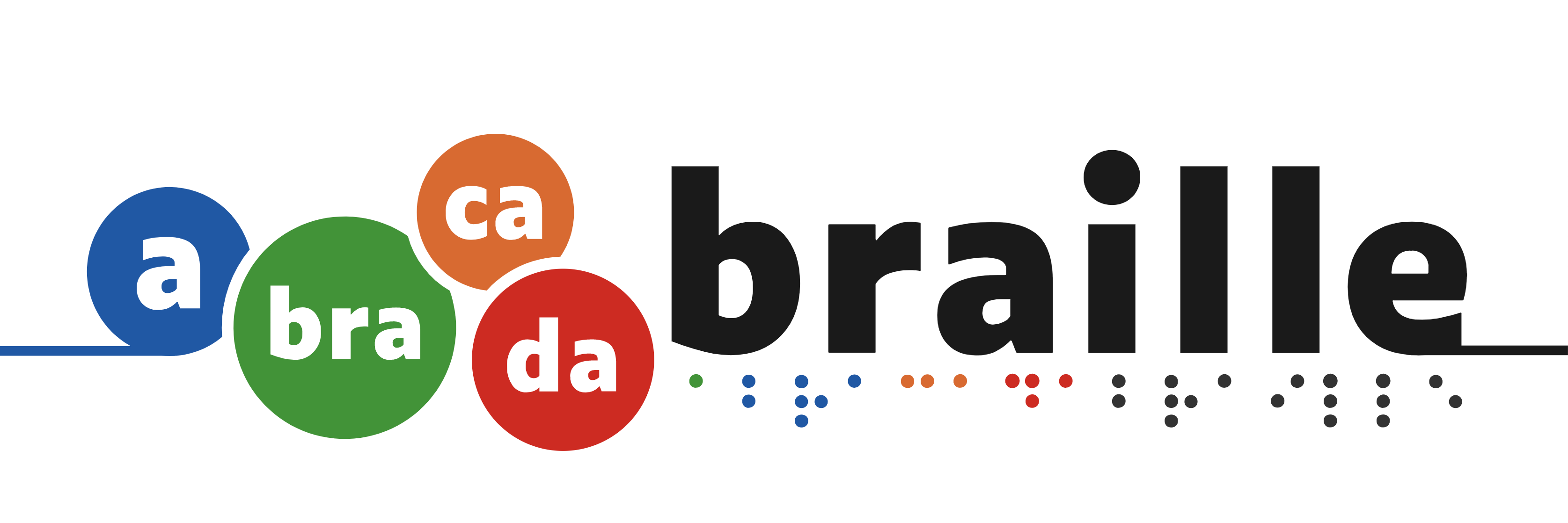Abracada braille logo