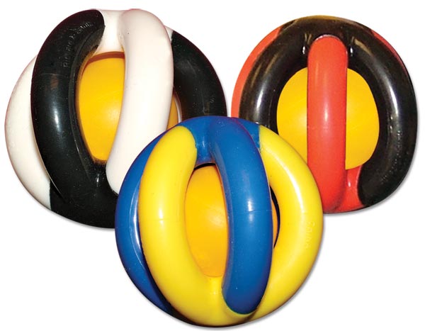 Sound-adapted tangle ball