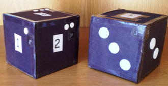 homemade dice