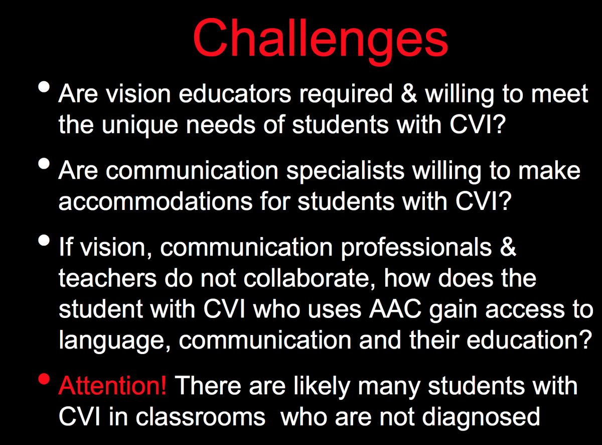 Challenges slide from powerpoint