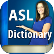ASL Dictionary HD American Sign Language logo