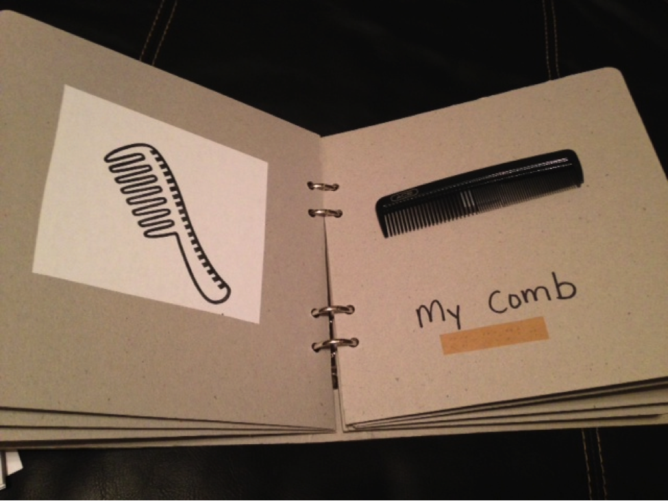 Accessible book bedtime: my comb
