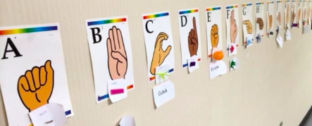 pictures of the alphabet in sign language