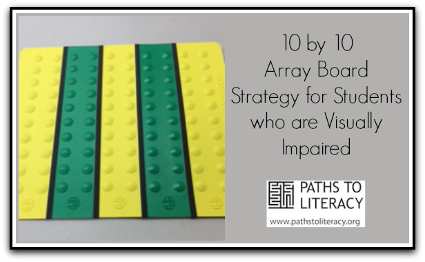10 by 10 array board for multiplication
