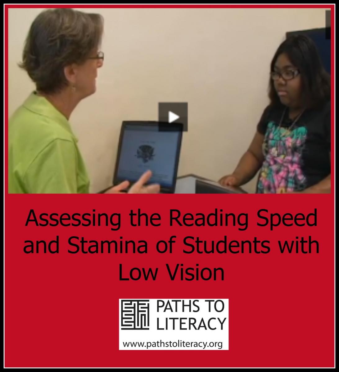Assessing the Reading Speed and Stamina of Students with Low Vision