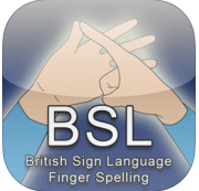 British Sign Language - Finger Spelling logo