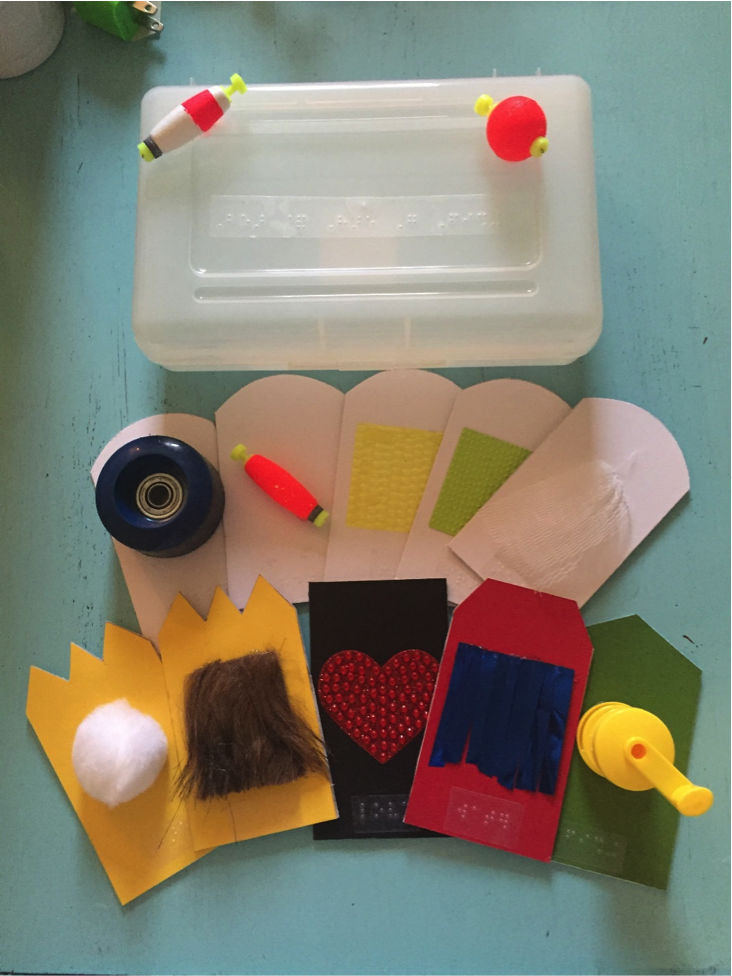 Click to view tactile symbols. Bear and Hare tactile communication symbol cards