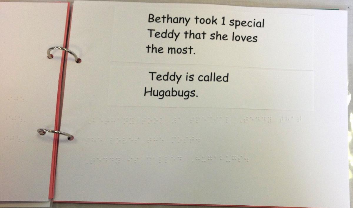 Bethany took 1 special Teddy