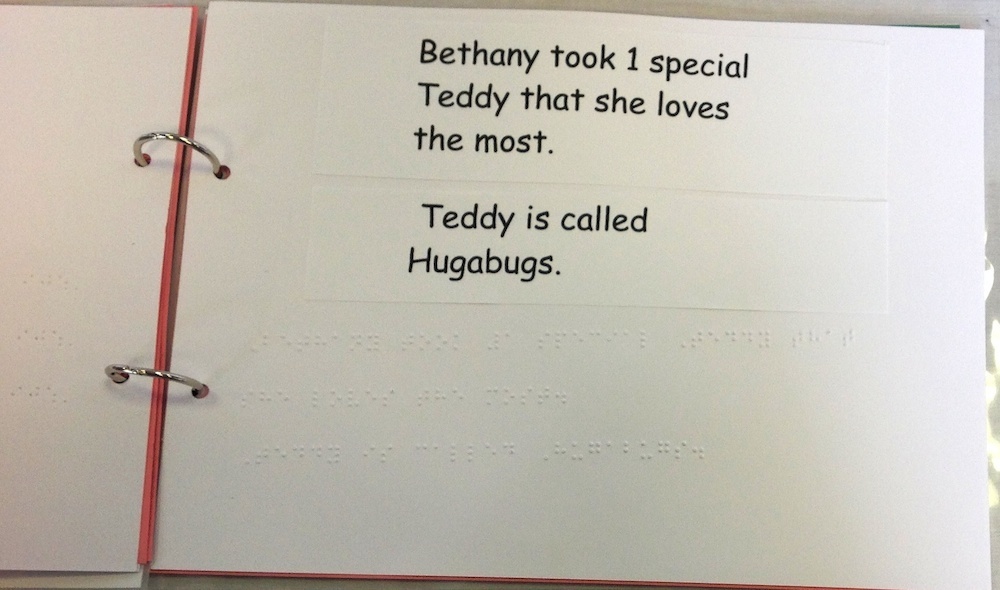 bethany took 1 special teddy