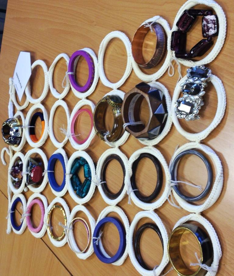 Scarf hanger from IKEA Bracelet hanger
