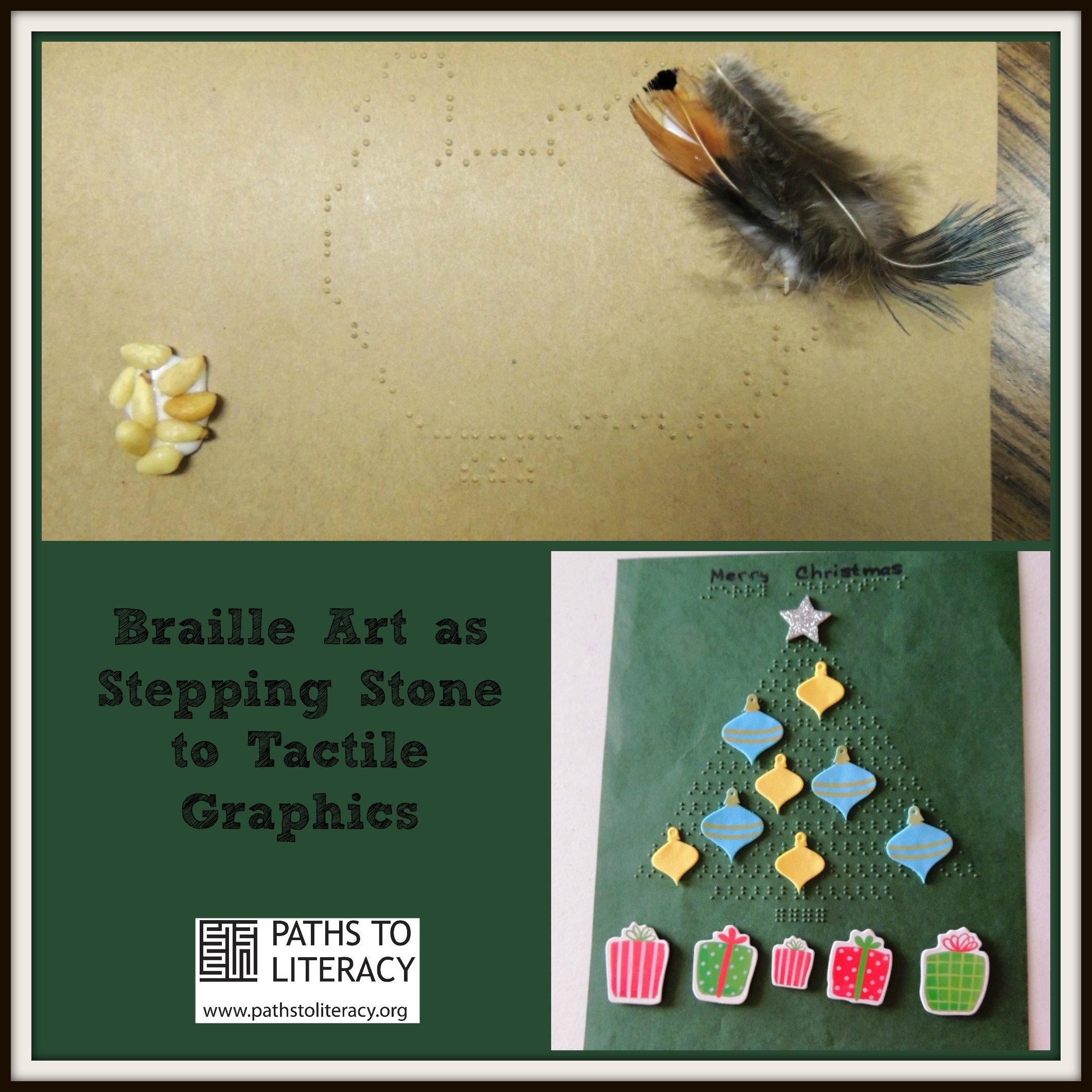 Braille Art as a Stepping Stone to Tactile Graphics Paths to Literacy