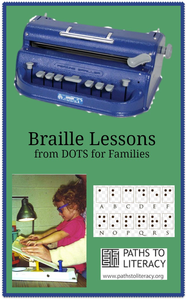 collage of Dots for Families braille lessons