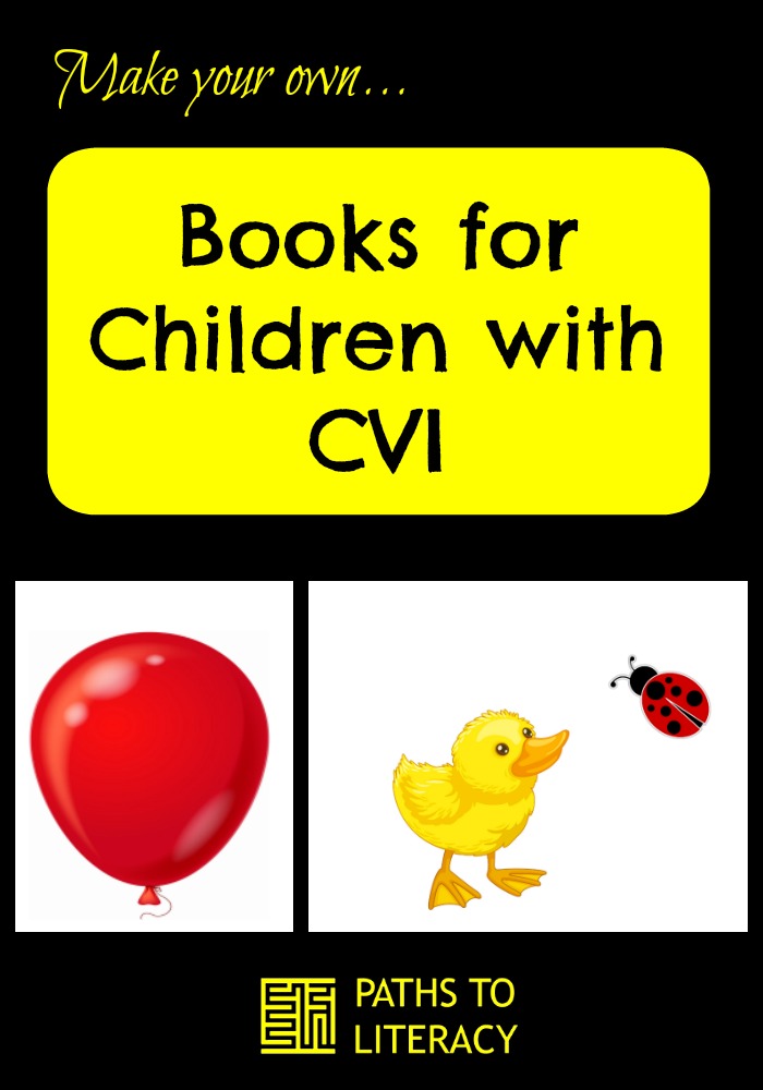 Collage of making your own CVI books