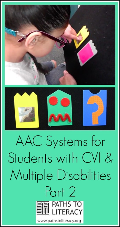 aac systems for students with cvi and multiple disabilities collage