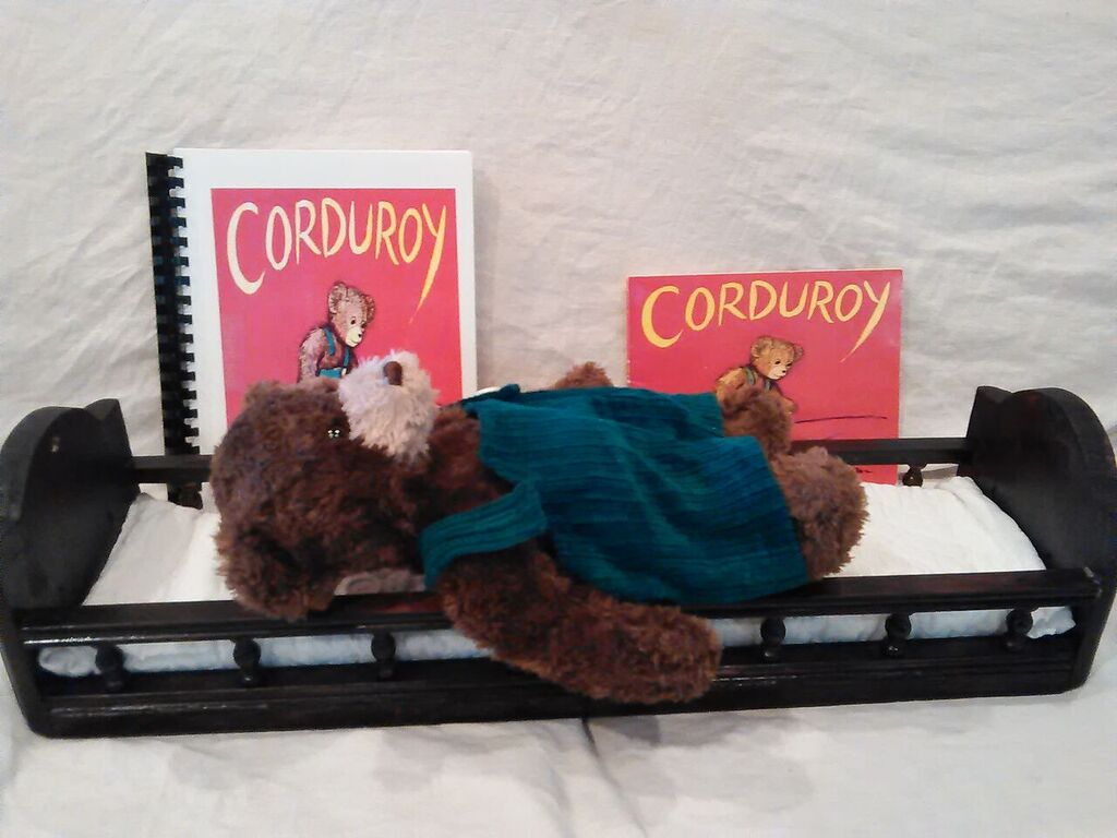 Corduroy in bed