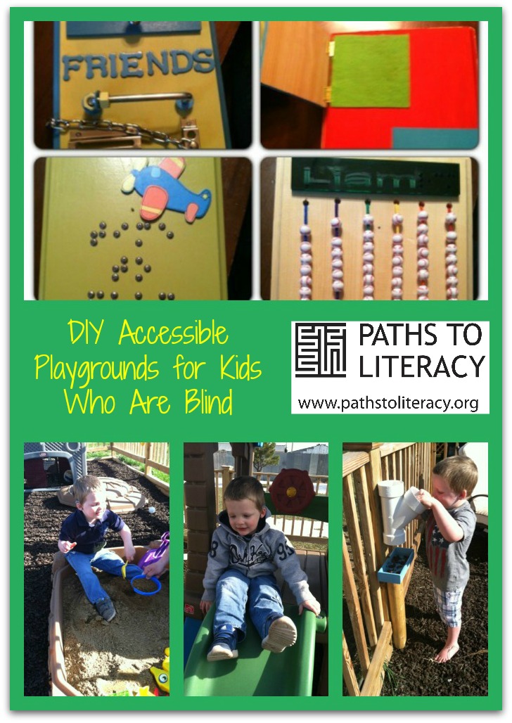 DIY Accessible Playgrounds for kids who are blind