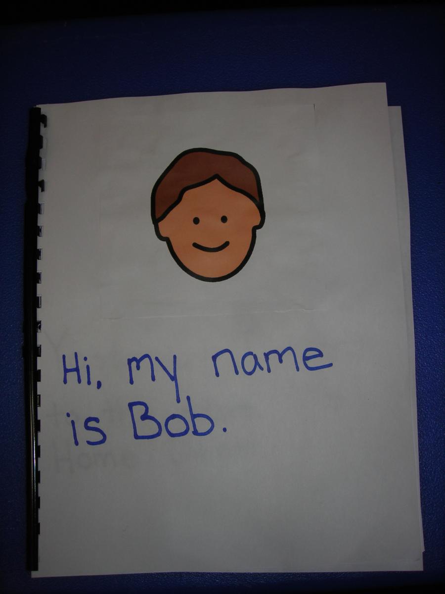 Hi, my name is Bob.