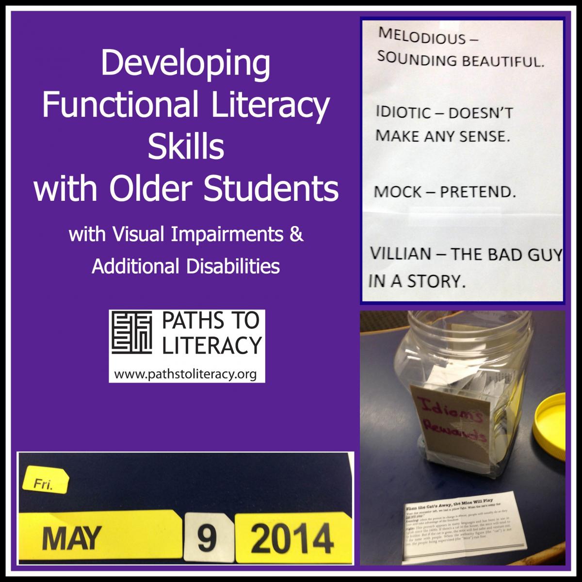 Developing Functional Literacy Skills with Older Students