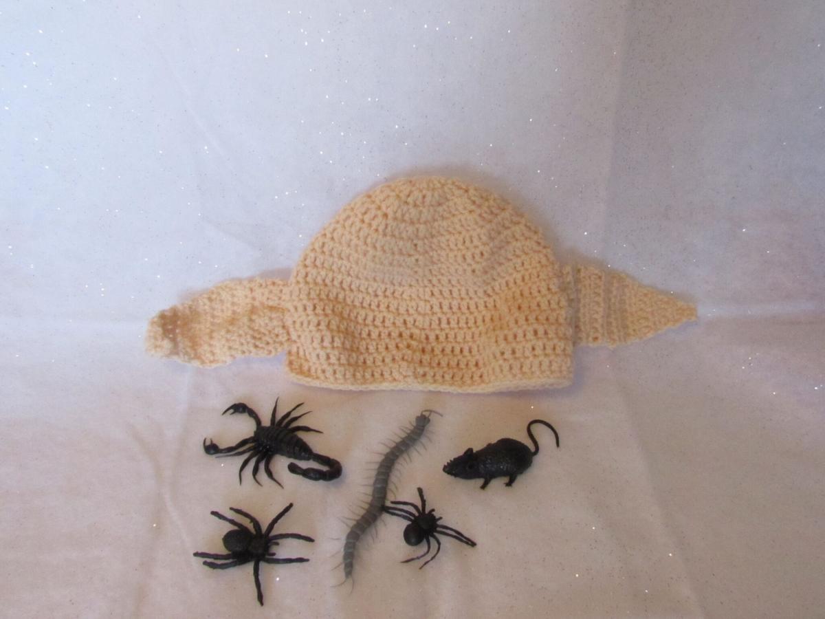 Dobby's hat and creepy crawlies