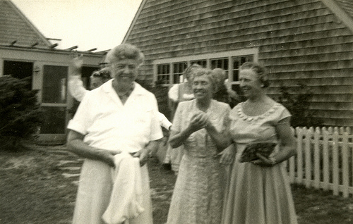Eleanor Roosevelt and Helen Keller on Martha's Vineyard