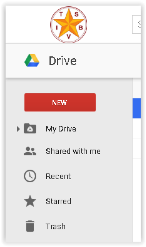 Google Drive bar screenshot