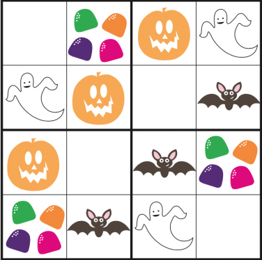Halloween Sudoko Puzzle