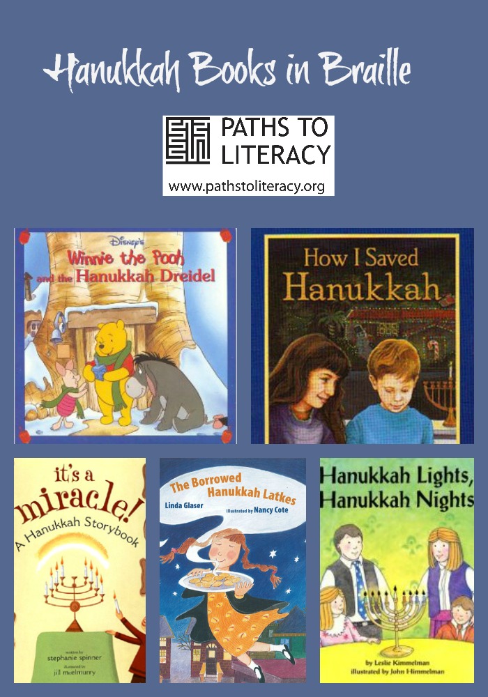 Hanukkah books in Braille