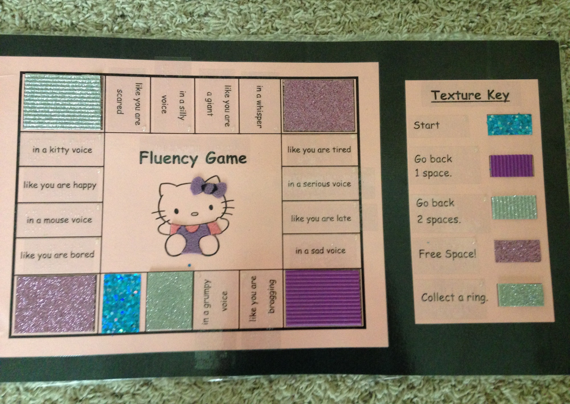 Hello Kitty Fluency Game