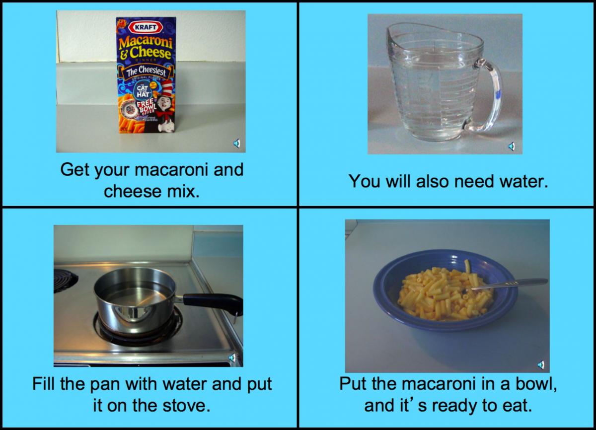 Let's Make Mac and Cheese Slideshow mac and cheese collage