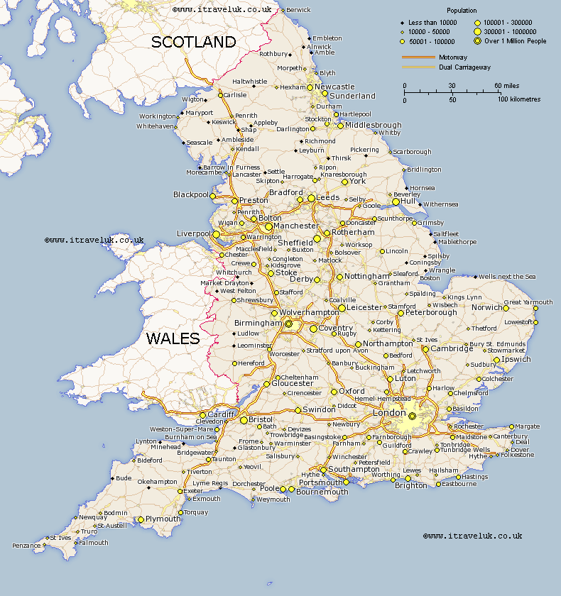 Map of UK