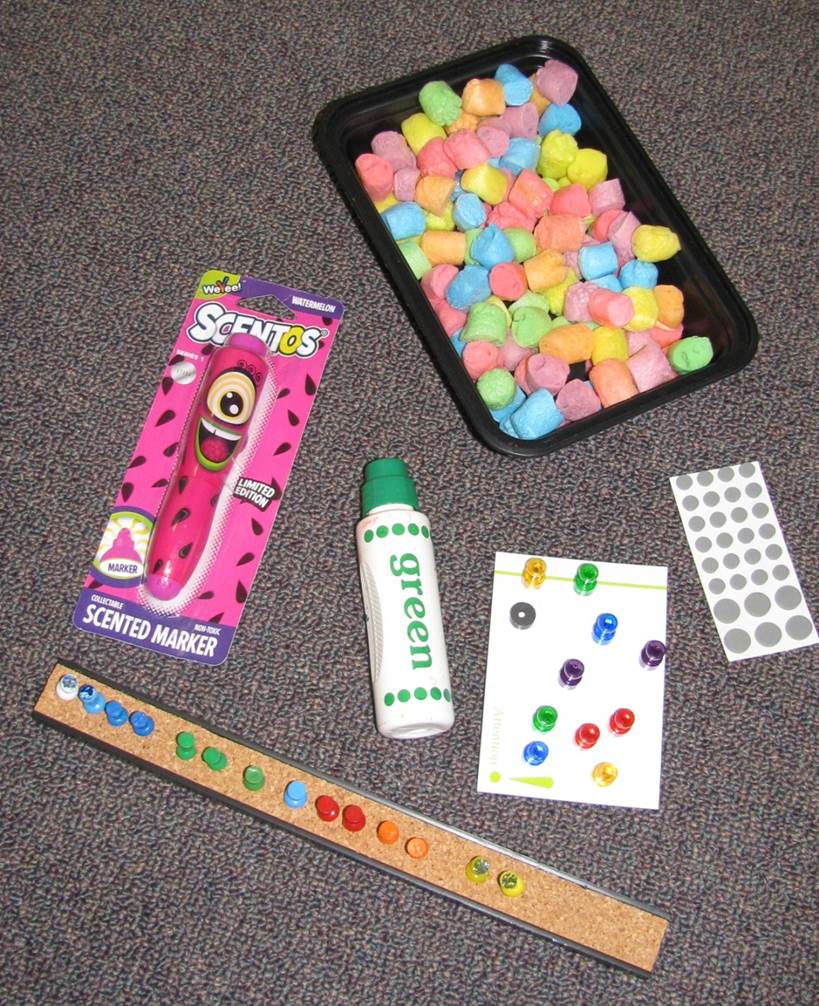 Materials to mark pages Materials to mark pages
