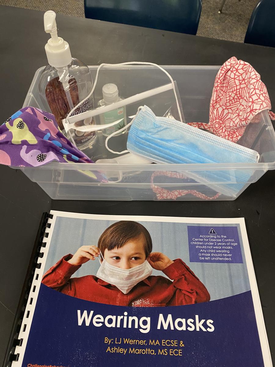 Storybox materials for  Items in mask storybox