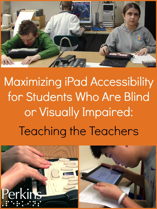 Collage of maximizing iPad accessibility