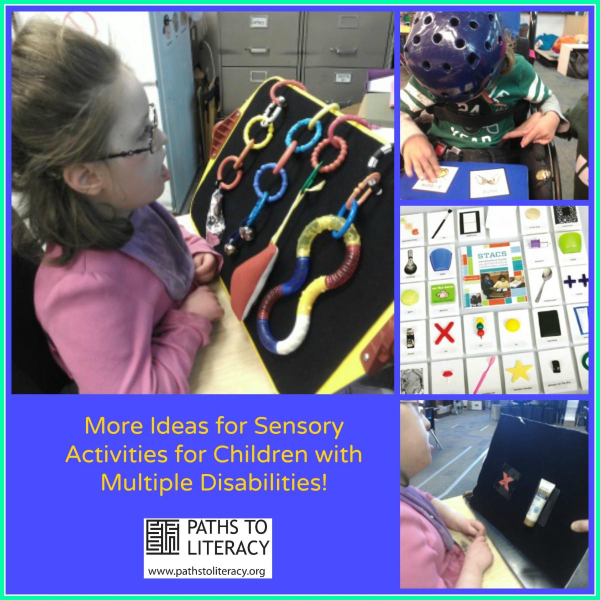 More sensory activities for students with multiple disabilities