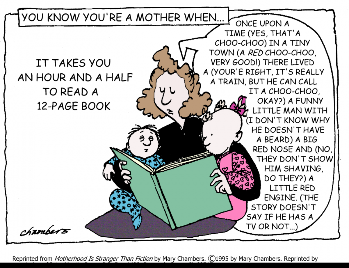 You really know you're a mother when... Comic