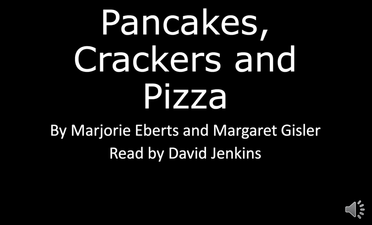 Screenshot of Pancakes talking book