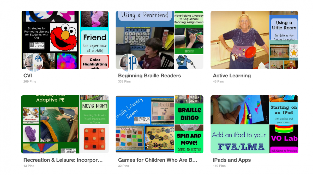 Paths to Literacy Pinterest boards