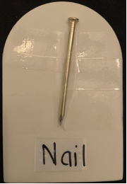 Tactile symbol of nail