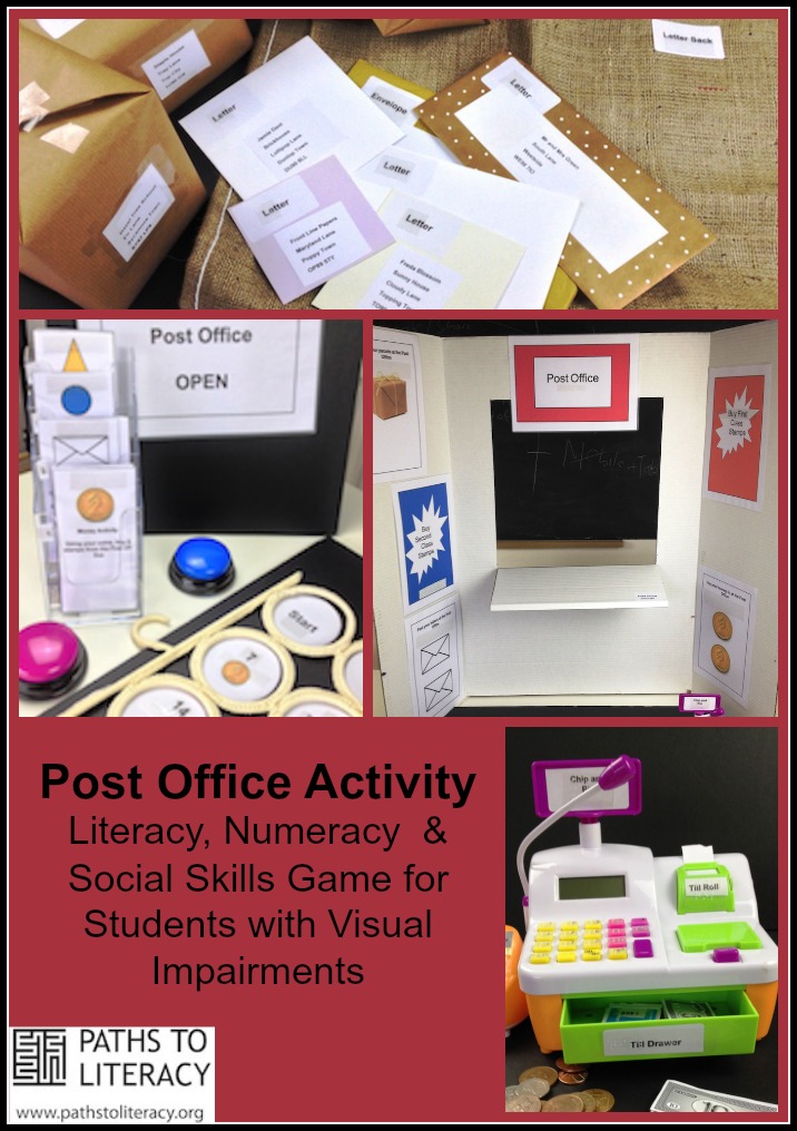 collage of post office activity